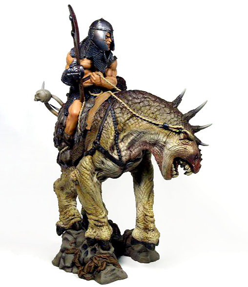 Kent Kidwell: Head Merchant, Modell-Bausatz von Warlord Studios