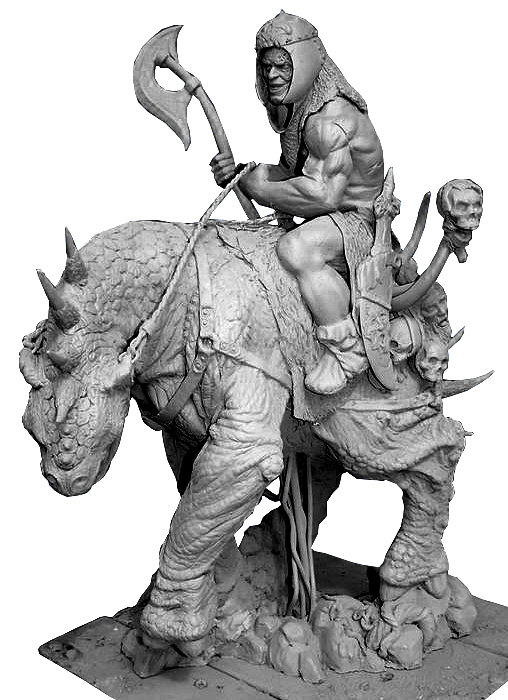 Kent Kidwell: Head Merchant, Modell-Bausatz von Warlord Studios