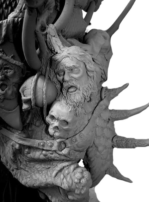 Kent Kidwell: Head Merchant, Modell-Bausatz von Warlord Studios