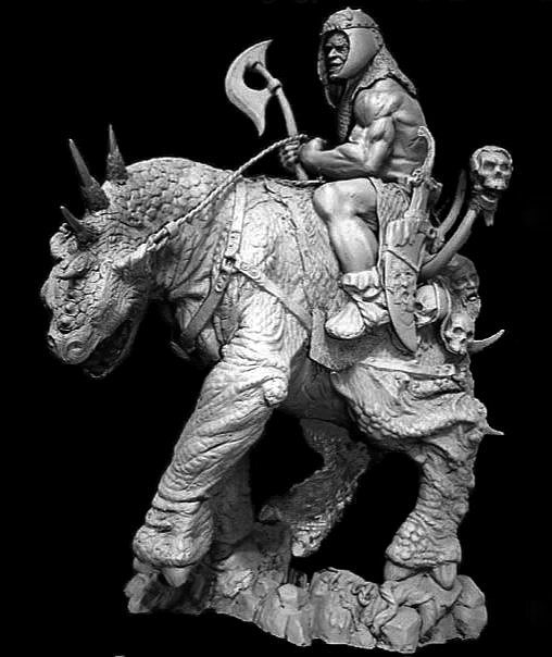 Kent Kidwell: Head Merchant, Modell-Bausatz von Warlord Studios