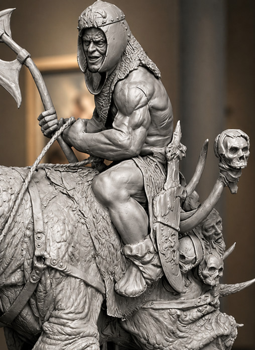 Kent Kidwell: Head Merchant, Modell-Bausatz von Warlord Studios