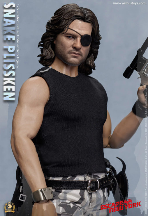 Die Klapperschlange: Snake Plissken, 1/6 Figur von Asmus Toys