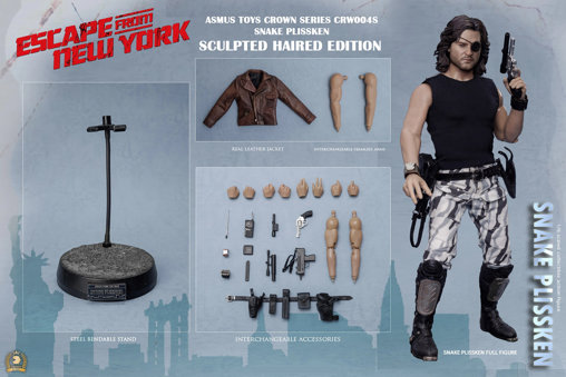 Die Klapperschlange: Snake Plissken, 1/6 Figur von Asmus Toys