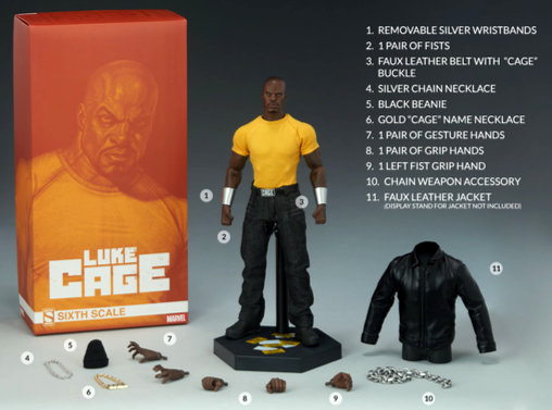 Luke Cage: Carl Lucas - Power Man, 1/6 Figur von Sideshow