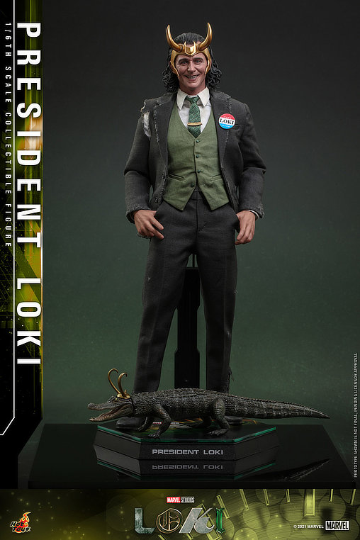 Loki: Präsident Loki, 1/6 Figur von Hot Toys