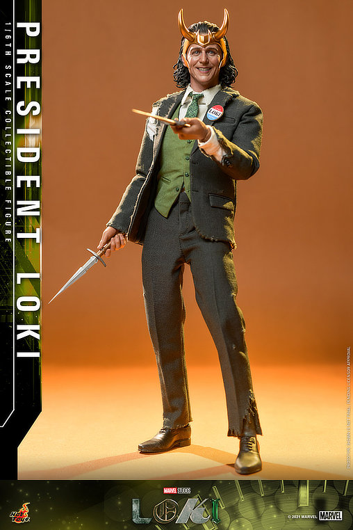 Loki: Präsident Loki, 1/6 Figur von Hot Toys