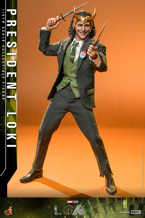 Loki: Präsident Loki, 1/6 Figur von Hot Toys