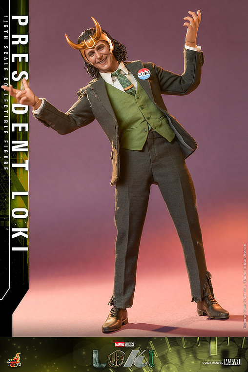 Loki: Präsident Loki, 1/6 Figur von Hot Toys