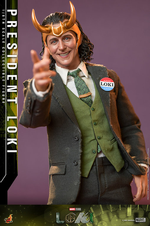 Loki: Präsident Loki, 1/6 Figur von Hot Toys