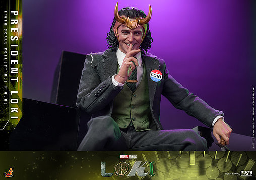 Loki: Präsident Loki, 1/6 Figur von Hot Toys