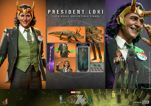 Loki: Präsident Loki, 1/6 Figur von Hot Toys