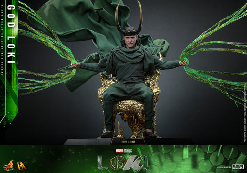 Loki: God Loki, 1/6 Figur von Hot Toys