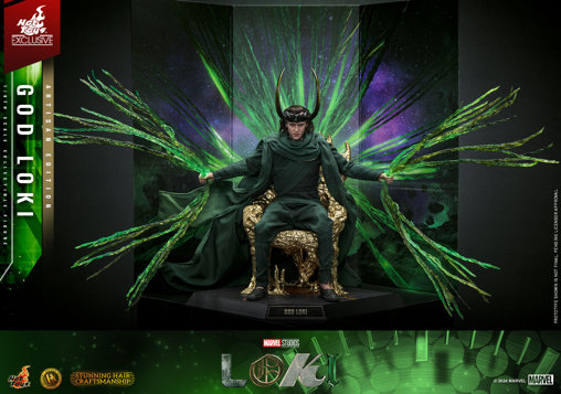 Loki: God Loki - Artisan Edition, 1/6 Figur von Hot Toys