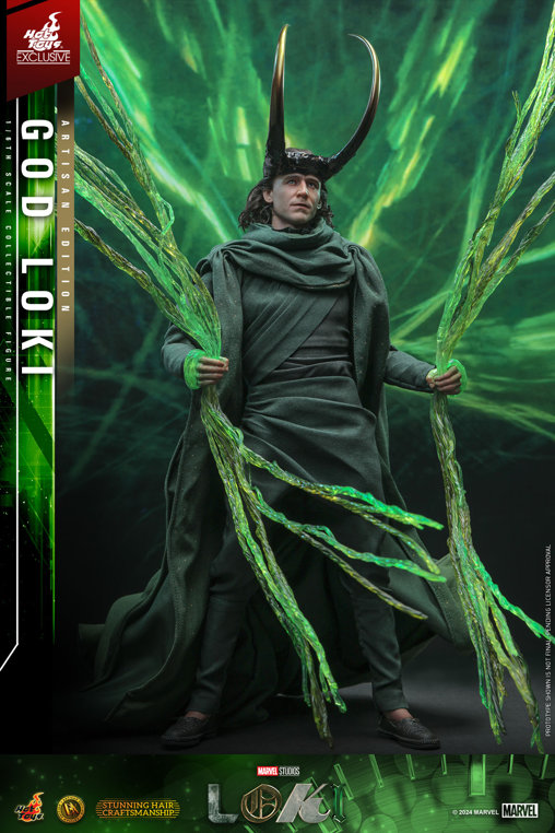 Loki: God Loki - Artisan Edition, 1/6 Figur von Hot Toys