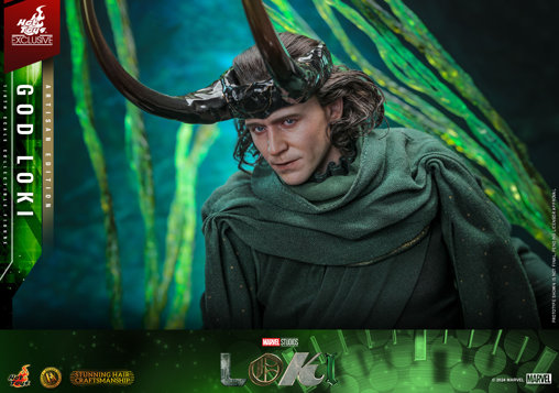 Loki: God Loki - Artisan Edition, 1/6 Figur von Hot Toys