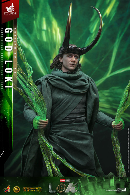 Loki: God Loki - Artisan Edition, 1/6 Figur von Hot Toys