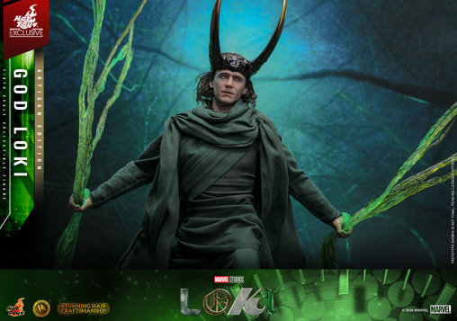 Loki: God Loki - Artisan Edition, 1/6 Figur von Hot Toys
