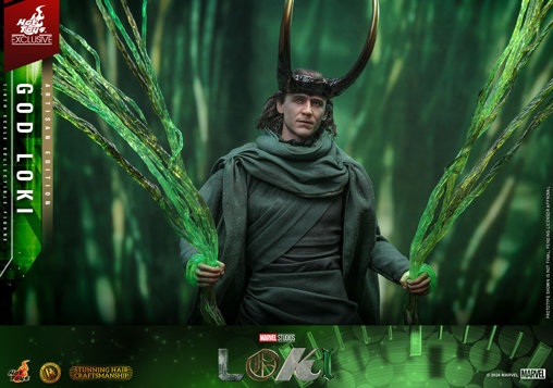 Loki: God Loki - Artisan Edition, 1/6 Figur von Hot Toys