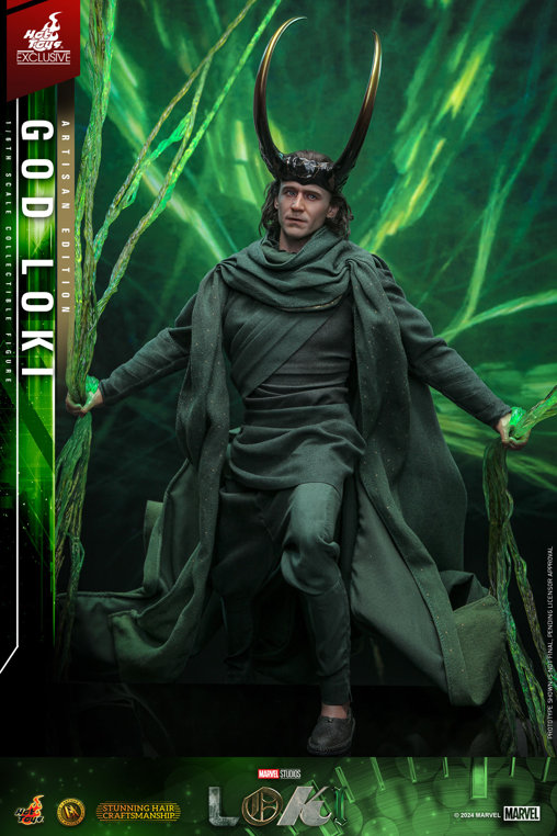 Loki: God Loki - Artisan Edition, 1/6 Figur von Hot Toys
