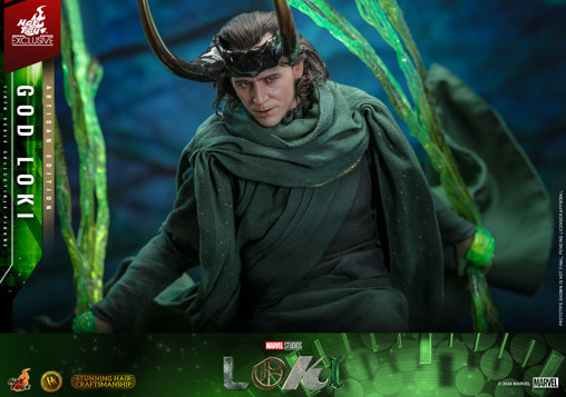 Loki: God Loki - Artisan Edition, 1/6 Figur von Hot Toys