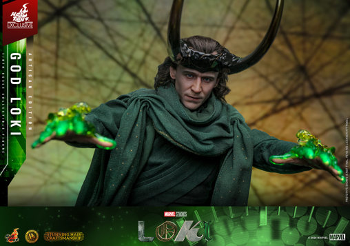 Loki: God Loki - Artisan Edition, 1/6 Figur von Hot Toys