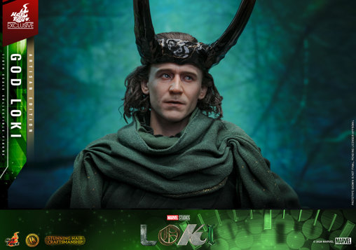 Loki: God Loki - Artisan Edition, 1/6 Figur von Hot Toys