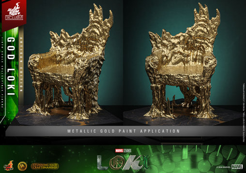Loki: God Loki - Artisan Edition, 1/6 Figur von Hot Toys