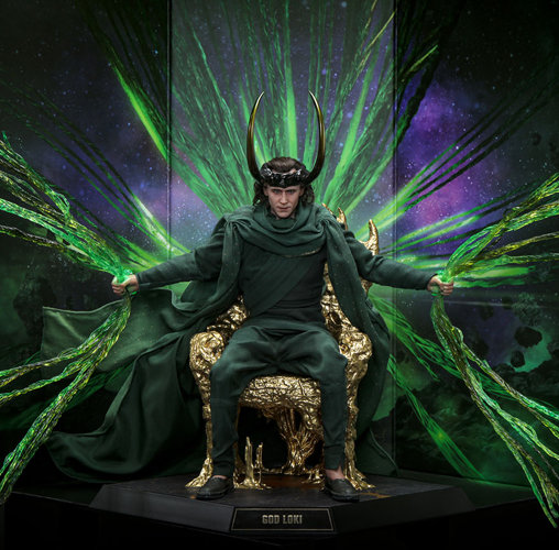 Loki: God Loki - Artisan Edition, 1/6 Figur von Hot Toys