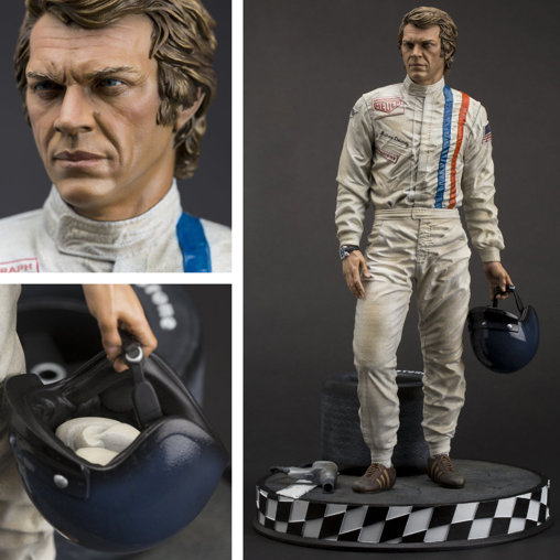 Le Mans: Steve McQueen, Statue