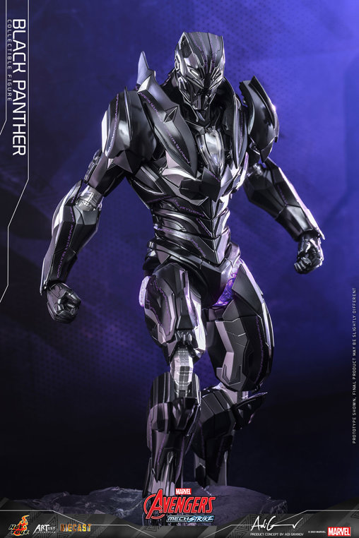 Marvels Avengers Mech Strike: Black Panther, 1/6 Figur von Hot Toys