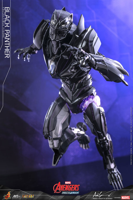 Marvels Avengers Mech Strike: Black Panther, 1/6 Figur von Hot Toys