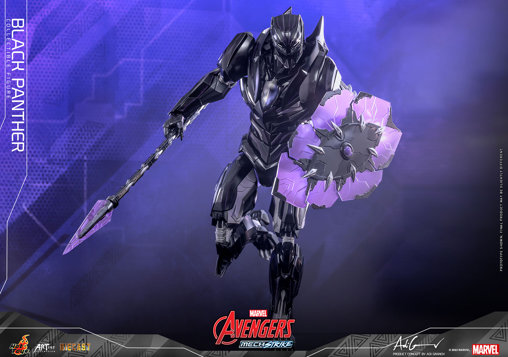 Marvels Avengers Mech Strike: Black Panther, 1/6 Figur von Hot Toys