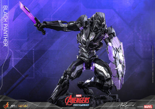 Marvels Avengers Mech Strike: Black Panther, 1/6 Figur von Hot Toys