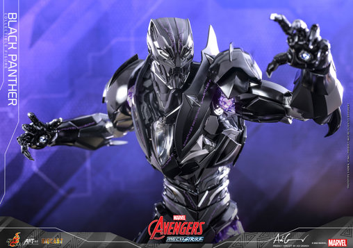 Marvels Avengers Mech Strike: Black Panther, 1/6 Figur von Hot Toys