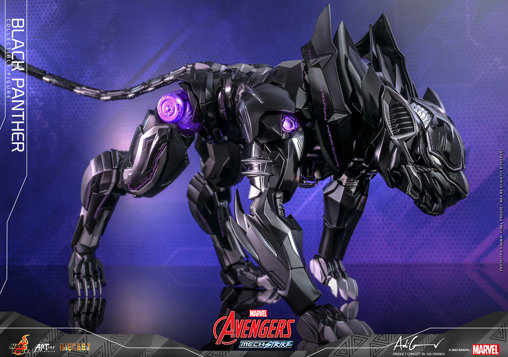 Marvels Avengers Mech Strike: Black Panther, 1/6 Figur von Hot Toys