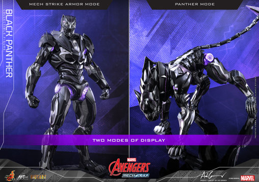 Marvels Avengers Mech Strike: Black Panther, 1/6 Figur von Hot Toys