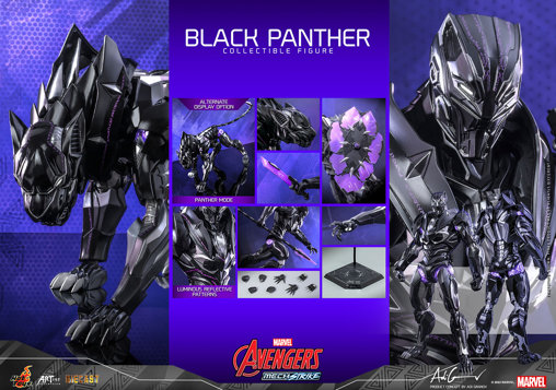 Marvels Avengers Mech Strike: Black Panther, 1/6 Figur von Hot Toys
