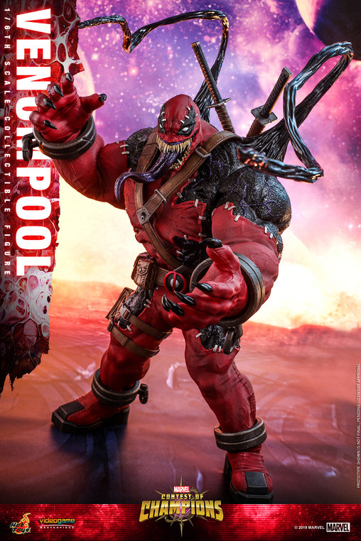 Marvel Contest of Champions: Venompool, 1/6 Figur von Hot Toys