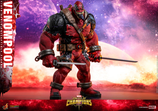 Marvel Contest of Champions: Venompool, 1/6 Figur von Hot Toys