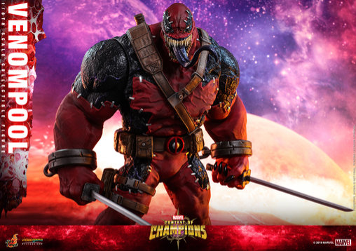 Marvel Contest of Champions: Venompool, 1/6 Figur von Hot Toys