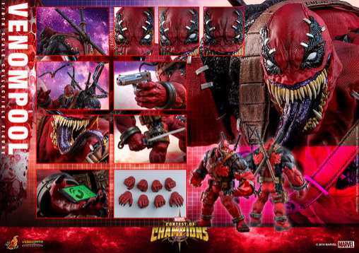 Marvel Contest of Champions: Venompool, 1/6 Figur von Hot Toys