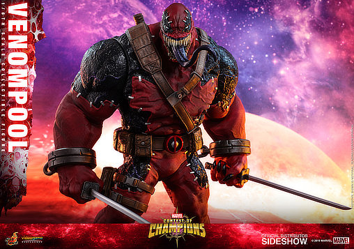 Marvel Contest of Champions: Venompool - Exclusive, 1/6 Figur von Hot Toys