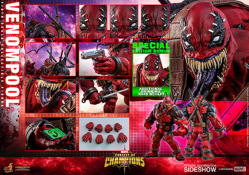 Marvel Contest of Champions: Venompool - Exclusive, 1/6 Figur von Hot Toys