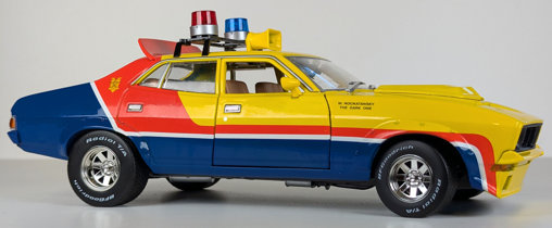Mad Max 1: Max Rockatansky 1974 Ford Falcon XB Interceptor, Fertig-Modell von Greenlight
