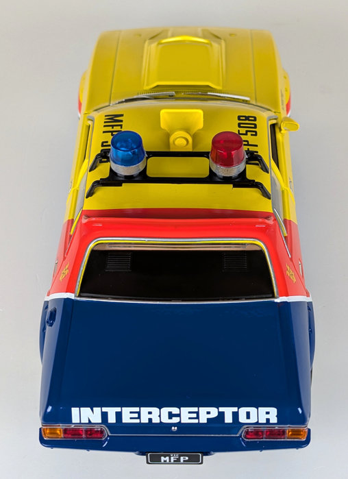 Mad Max 1: Max Rockatansky 1974 Ford Falcon XB Interceptor, Fertig-Modell von Greenlight