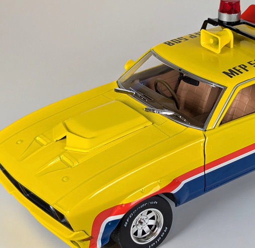 Mad Max 1: Max Rockatansky 1974 Ford Falcon XB Interceptor, Fertig-Modell von Greenlight