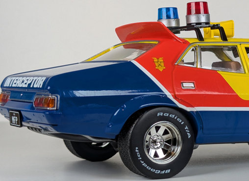 Mad Max 1: Max Rockatansky 1974 Ford Falcon XB Interceptor, Fertig-Modell von Greenlight