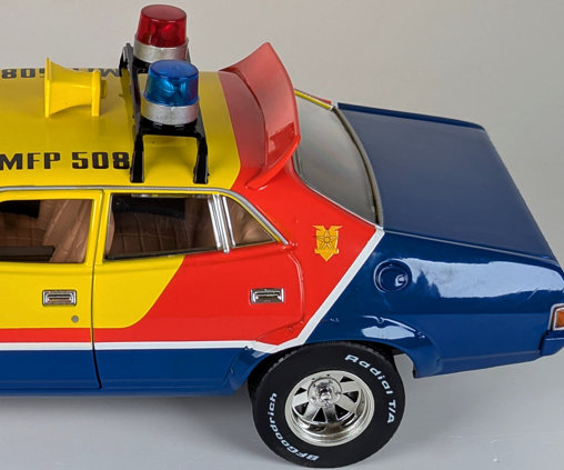 Mad Max 1: Max Rockatansky 1974 Ford Falcon XB Interceptor, Fertig-Modell von Greenlight