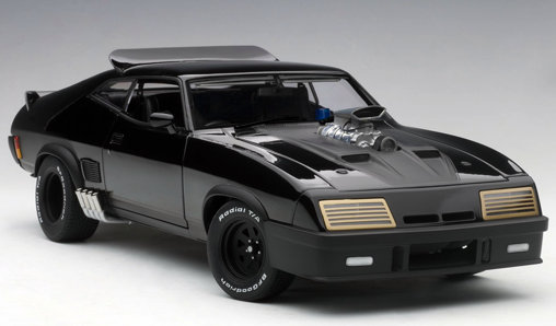 Mad Max 1: 1973 Ford Falcon XB V8 - Tuned Version, Fertig-Modell von AutoArt