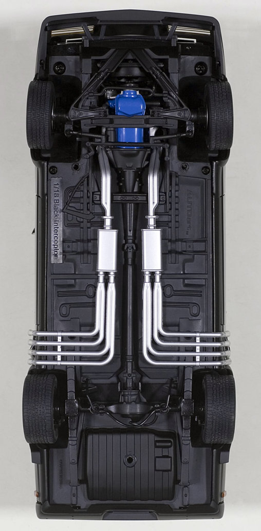 Mad Max 1: 1973 Ford Falcon XB V8 - Tuned Version, Fertig-Modell von AutoArt